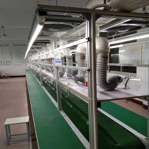 轻型皮带输送线 电子产品自动化生产线的核心设备与配件